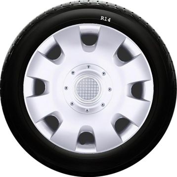 Lada SKS-SJS 209 14 İnç 4 Adet Jant Kapağı