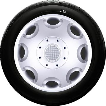 Lada SKS-SJS 300 15 İnç 4 Adet Jant Kapağı