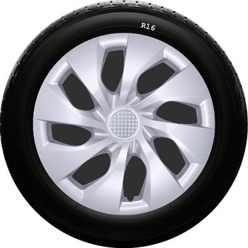 Lada SKS-SJS 416 16 İnç 4 Adet Jant Kapağı
