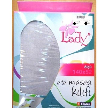 Lady Saraylı Keçeli Isıya Dayanıklı 140x52 cm Ütü Masası Kılıfı-Örtüsü-Bezi