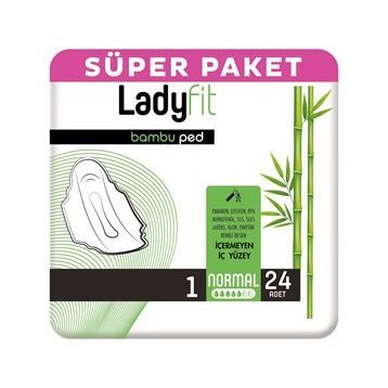 Ladyfit Bambu Süper Normal 24 Ped