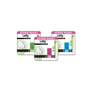 Ladyfit Bambu Süper Normal 24 Ped