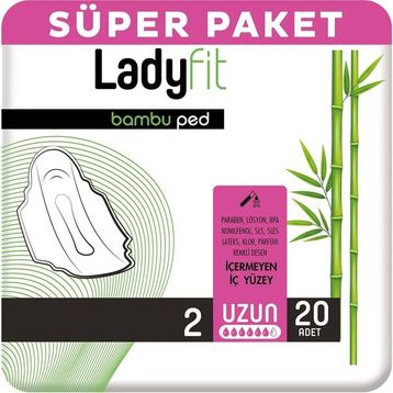 Ladyfit Bambu Süper Uzun 20 Ped