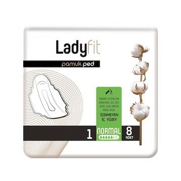 Ladyfit Normal 8 Adet Pamuk Ped