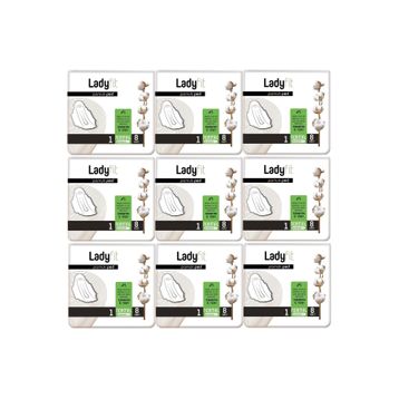 Ladyfit Normal 8 Adet Pamuk Ped