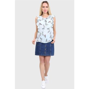 Lafaba 17Y014914 Mavi Kadın Bluz