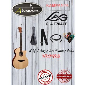 Lag GLA T70ACE Elektro Akustik Gitar