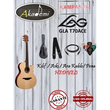 Lag GLA T70ACE Elektro Akustik Gitar