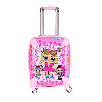 Laguna 02025 Pembe LOL Bebek Çocuk Valizi