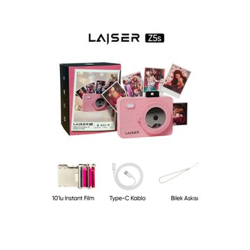 Laiser Z5S Instant Dijital Fotoğraf Makinesi