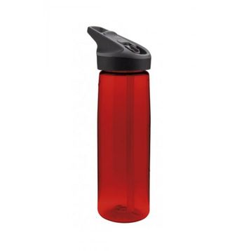 Laken 0.75 lt Kırmızı Tritan Jannu Şişe Matara