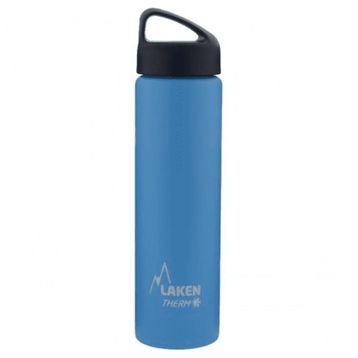 Laken 0,75 lt Cyan Paslanmaz Çelik Termo Şişe