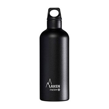 Laken 18/8 Futura Çelik 0.50 lt Siyah Termos