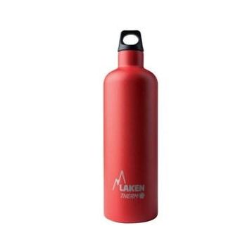 Laken Çelik Futura 0,75 Lt Kırmızı Termos Şişe