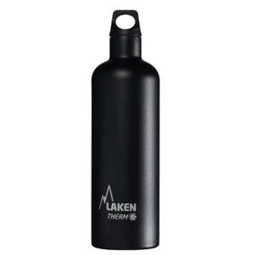 Laken Futura 18 8 Siyah Çelik Termos Şişe Kapağı
