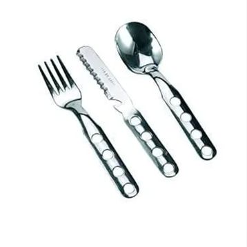Laken LK1410FN Çelik Çatal Kaşık Bıçak 3'lü Set