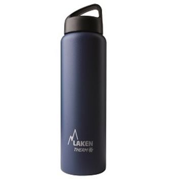 Laken LKTA10A Mavi 1 lt Pipe Çelik Klasik Termos