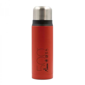 Laken LL1850R 0.50 lt Paslanmaz Çelik Thermo Flask Kırmızı Termos