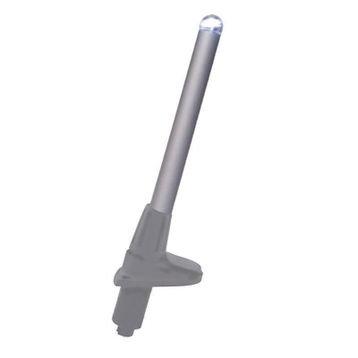 Lalizas Micro Soketli Gri Led Işıklı Direk