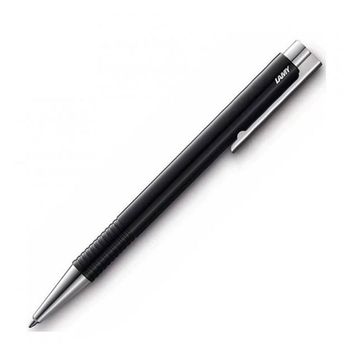 Lamy 204M-S Parlak Siyah Logo Tükenmez Kalem