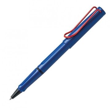 Lamy 314MK Kırmızı Renk Klips Mavi Safari Roller Kalem