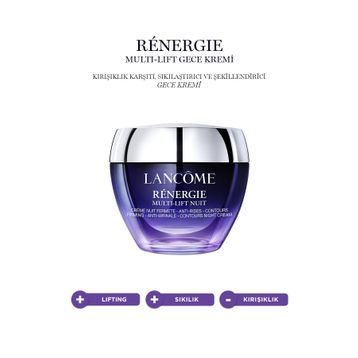 Lancome 50 ml Renergie Multilift Sıkılaştırıcı Gece Kremi