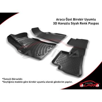 Land Rover Range Rover Sport 2005-2013 3D Havuzlu Paspas