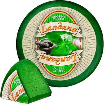 Landana 500 gr Fesleğenli Yeşil İthal Gouda Peyniri