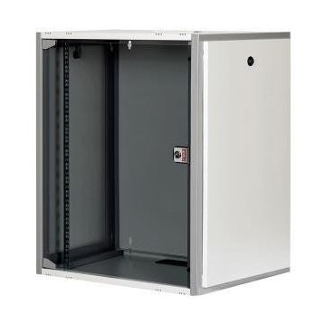 Lande 018U 600x600 Siyah Duvar Tipi Rack Kabin