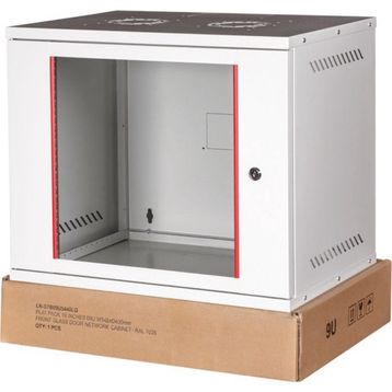 Lande 9U 540x400 mm Duvar Tipi Demonte Beyaz Kabinet