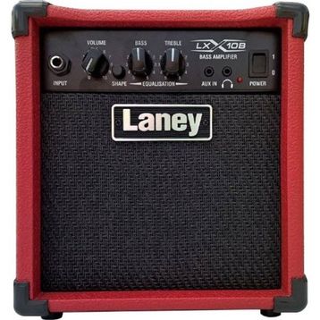 Laney LX10B Kırmızı 10 Watt Bass Gitar Amfisi