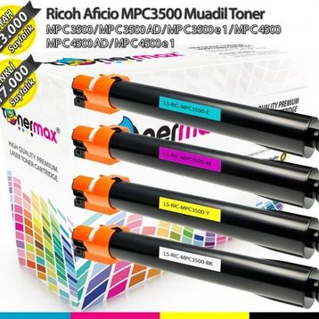 Lanier LD445 Siyah Muadil Toner