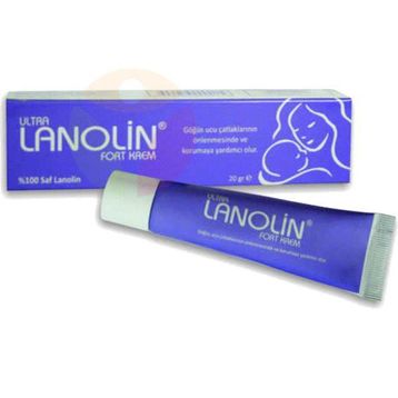 Lanolin Fort Krem 20 gr Göğüs Ucu Çatlaklarına
