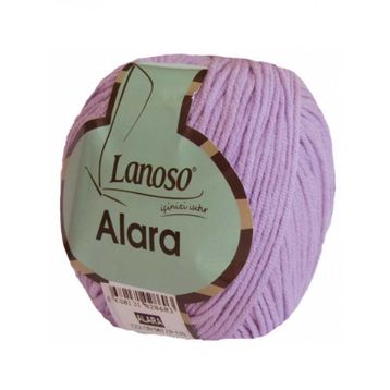 Lanoso Alara 947 Lila 50 gr El Örgü İpi