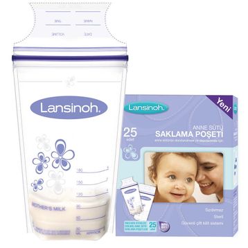 Lansinoh 25'li Süt Saklama Poşeti