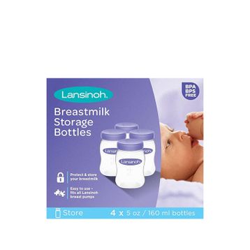 Lansinoh 4'lü Süt Saklama Şişeleri
