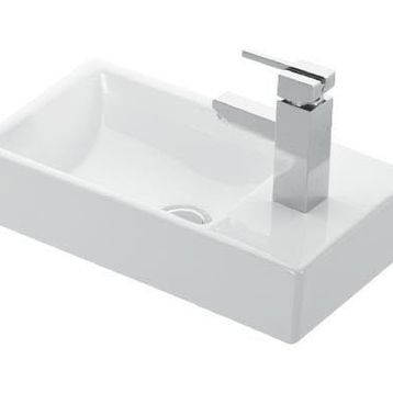 Lapino Minos 45x26 cm Beyaz Lavabo