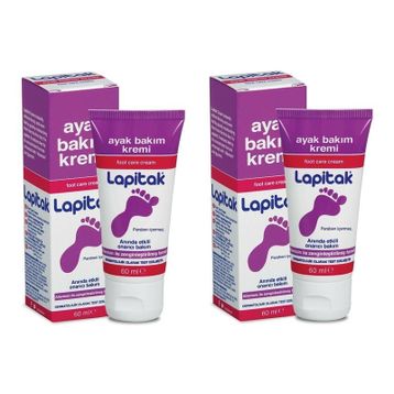 Lapitak 2x60 ml Ayak Bakım Kremi