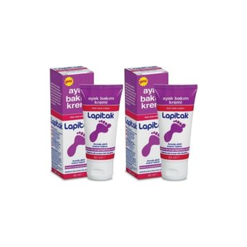Lapitak 2x60 ml Ayak Bakım Kremi