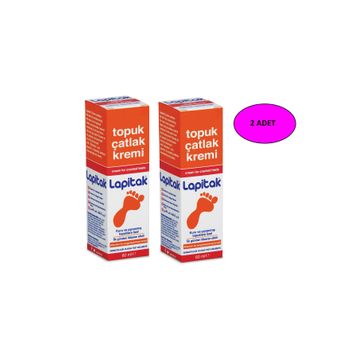 Lapitak 2x60 ml Topuk Çatlak Kremi