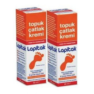 Lapitak 2x60 ml Topuk Çatlak Kremi