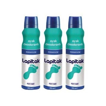 Lapitak 3x150 ml Ayak Deodorantı