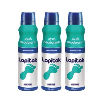 Lapitak 3x150 ml Ayak Deodorantı