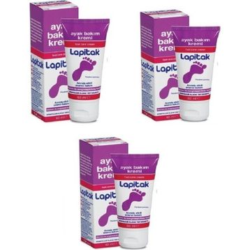 Lapitak 3x60 ml Ayak Bakım Kremi