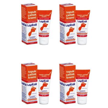 Lapitak 4x60 ml Topuk Çatlak Bakım Kremi