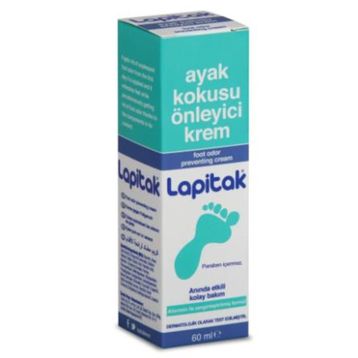 Lapitak 60 ml Ayak Kokusu Önleyici Krem