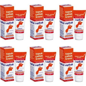 Lapitak 6x60 ml Topuk Çatlak Bakım Kremi