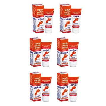 Lapitak 6x60 ml Topuk Çatlak Bakım Kremi