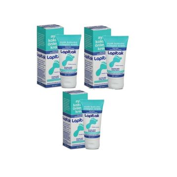 Lapitak Ayak Kokusu Önleyici 3x60 ml Krem
