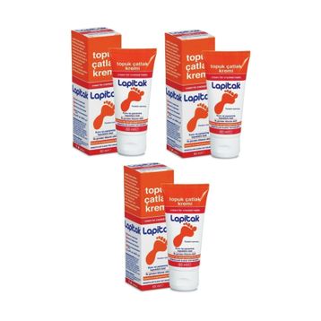Lapitak Topuk Çatlak Bakım Kremi 3x60 Ml
